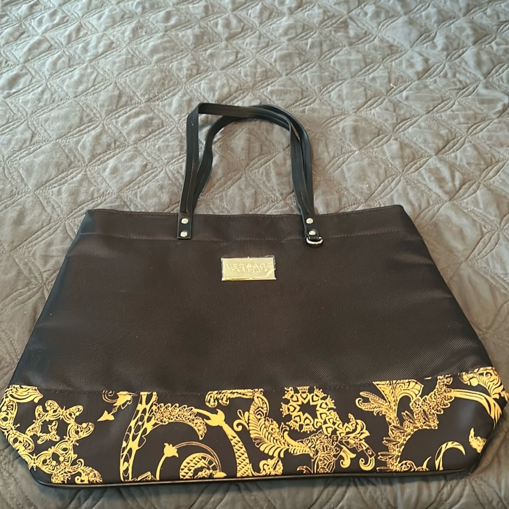 Versace parfums tote